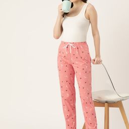 ETC Printed Mid-Rise Lounge Pants-picture-12