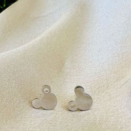 MYKI Silver-Toned Contemporary Studs Earrings-18