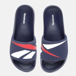 Reebok Men Arrival Brand Logo Print Sliders-37