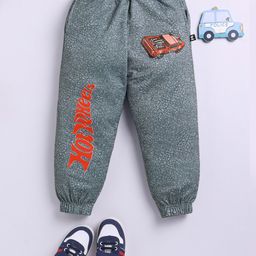 YK X Minute Mirth Boys Hot Wheels Printed Joggers-picture-15