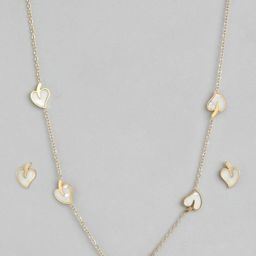 DressBerry Leaf Design Jewellery Set-35
