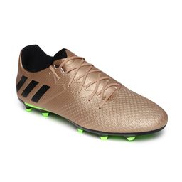 ADIDAS Men Muted Gold-Toned Messi 16.3 FG Football Shoes-image-50
