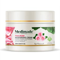 Medimade Pink Rose Moisturising Cream - 200 g-image-30