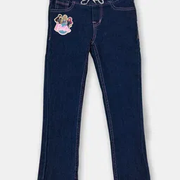 Here&Now x Game Begins Girls Barbie Printed Slim-Fit Jeggings-image-6