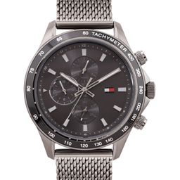 Tommy Hilfiger Men Stainless Steel Textured Analogue Chronograph Watch TH1792019W-27