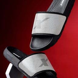 Sparx Men Striped Sliders Flip Flops-9