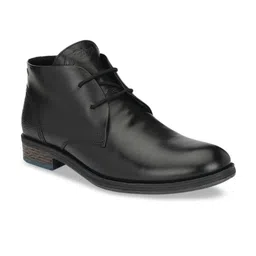 Delize Men Black Solid Formal Derbys-image-91