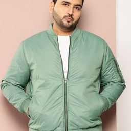 Sztori Plus Size Bomber Jacket-34