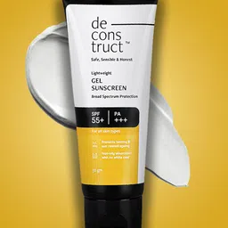 deconstruct Lightweight Gel Sunscreen-SPF 55+ PA+++ 50gm-11