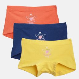 mackly Girls Pack of 3 Boxers MB-09-2-4yrs-14