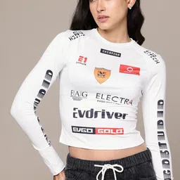 The Roadster Life Co. Printed Fitted Crop Top-image-51