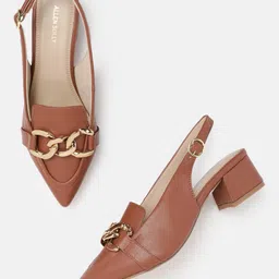 Allen Solly Block Heeled Mules-picture-57