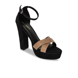 Bruno Manetti Women Beige Solid Sandals-37
