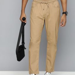 Flying Machine Men Solid Slim Fit Casual Trousers-image-43