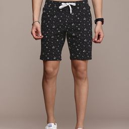 Roadster Men Conversational Printed Regular Fit Casual Shorts-picture-24
