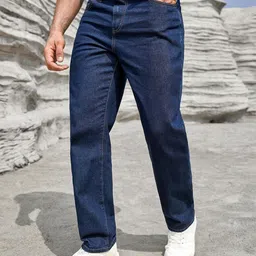 DENIMLOOK Men Relaxed Fit Stretchable Jeans-picture-39
