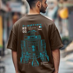 VEIRDO Men Star Wars Printed T-shirt-image-57