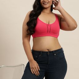 Sztori Plus Size Medium Coverage T-Shirt Bra-image-70