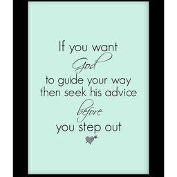 TIED RIBBONS Black & White Printed Inspirational Quotes Framed Wall Art-49
