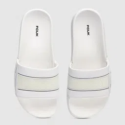 FCUK Men Brand Logo Printed Sliders-picture-55