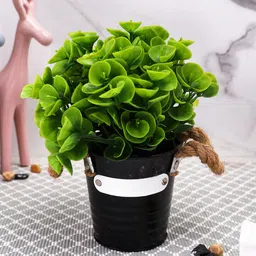 TAYHAA Green Eucalyptus Artificial Plant With Pot-image-59