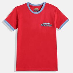 Eteenz Boys Dexter Printed Cotton T-shirt-image-15