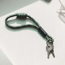 DailyObjects Green Textured Twist Key Chain-33