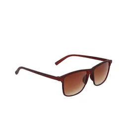 SCAGLIA Unisex Brown UV Protected Square Sunglasses SCA_211-47