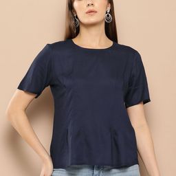 Chemistry Women Solid Top-picture-53