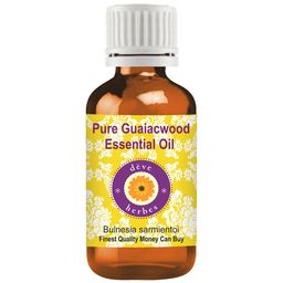 Deve Herbes Natural Therapeutic Grade Steam Distilled Pure Guaiacwood Essential Oil - 10ml-20