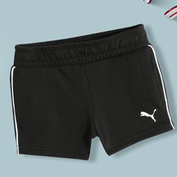 Puma Girls Black Regular Fit Solid Modern Sports Youth Shorts-image-58