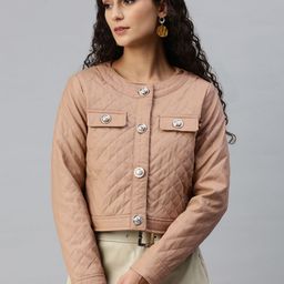 London Rag Women Crop Quilted Jacket-picture-53