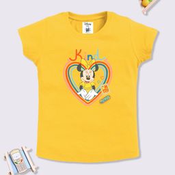 YK Disney Girls Minnie Mouse Printed T-shirt-image-36