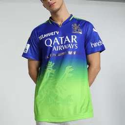 Puma Printed RCB 2024 Authentic Player Jersey T-shirt-image-90