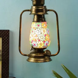 Devansh Brown Solid Traditional Wall Lantern-picture-29