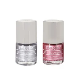 DeBelle Set of 2 Gel Nail Polish - Chrome Silver & Chrome Glaze - 16ml-picture-10