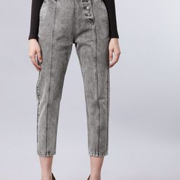 Tokyo Talkies Women Grey Slim Fit High-Rise Clean Look Jeans-image-56
