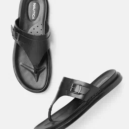 Nautica Men Leather Comfort Sandals-picture-18