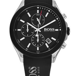 Hugo Boss Men Black Chronograph Watch 1513716-47