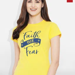 Fabflee Pack of 2 Typography Printed T-Shirt-image-81