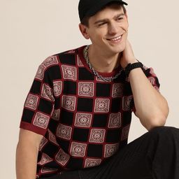 HERE&NOW Knitted Relaxed T-shirt-image-23