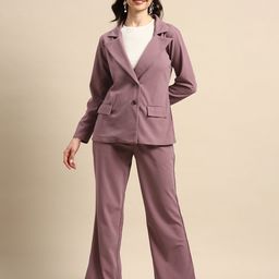 Woowzerz Women Coat & Trousers Set-image-71