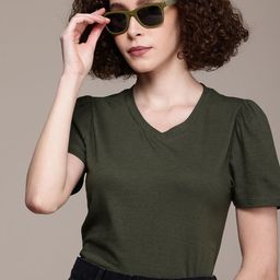 The Roadster Life Co. Puff Sleeves Top-image-60