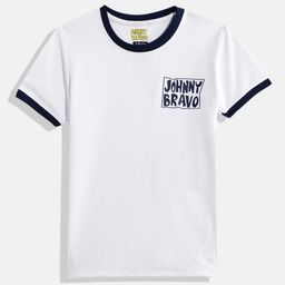 Eteenz Kids Boys Johnny Bravo Printed T-Shirt-image-35