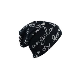 iSWEVEN Unisex Black & Grey Printed Beanie-image-10