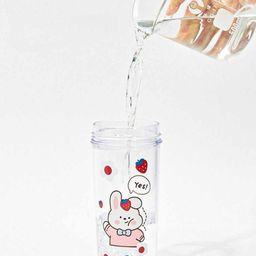 YK White Single Plastic Printed Water Bottle-picture-38