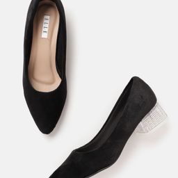 ELLE Women Block Heel Pumps-52