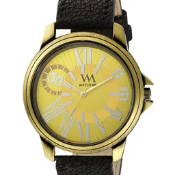 WM Men Yellow Analogue Watch-40