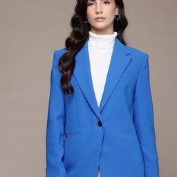 MANGO Single-Breasted Straight Fit Formal Blazer-image-32