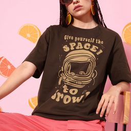 DILLINGER Women Graphic Printed Oversized T-shirt-image-44